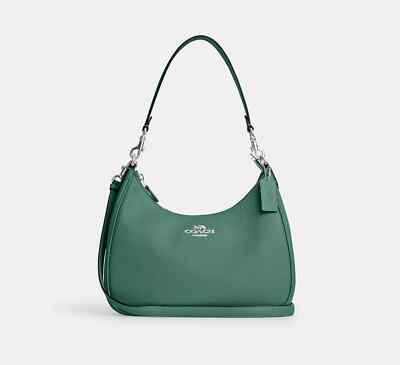 NWT coach Teri Hobo Shoulder Bag Cj517 /bright Green | eBay