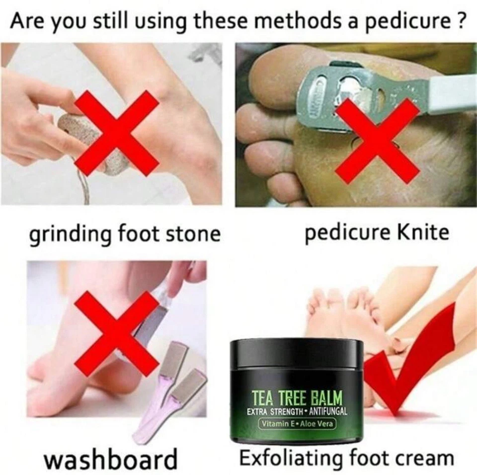 Anti-Drying Crack Foot Cream Heel Cracked Repair Cream Removal Dead Skin - Image 2 of 4