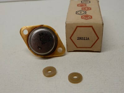 Texas Instruments 2N511A Transistor NOS in Original Box 
