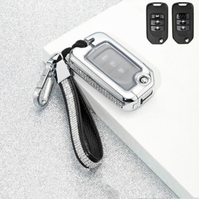 Zinc Alloy Car Key Fob Cover Case For Honda Accord Civic CR-V Odyssey Insight