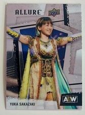 2023 UD Allure AEW Yuka Sakazaki #44 -CARD IN HAND!!!