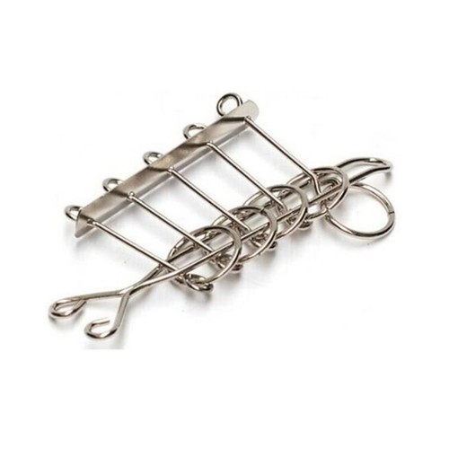 Metal Puzzles - Disentanglement Brain Teasers. Set of 5 Mental Challenges. - Picture 4 of 6