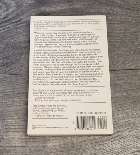 A Gift For All Mankind by Tara Singh (Paperback Book) - 第 2/7 張圖片