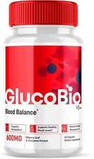 Glucobio Health and Wellness Blood Support Pills Advanced Formula Bilberry x60