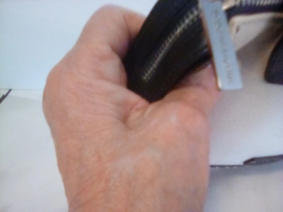 BCBG. Maxazria  Black With Ivory Leather Handbag - Image 4 of 4