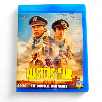 #ad #ad BLU RAY Masters of The Air 2024 Complete TV Mini Series 9 Episodes 2 Disc $27.00