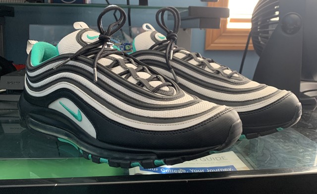 Nike Air Max 97 Black + Neon Green 921733-014 | SneakerNews.com
