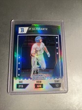 JT Schwartz - 2021 Elite Extra Edition College Tickets Optic Holo Prizm