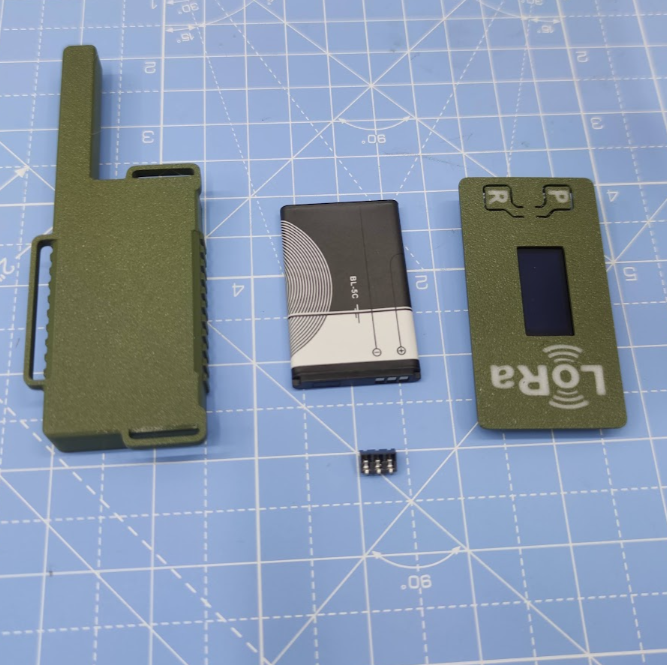 Rugged Case for HELTEC ESP32 LoRa (V3) with Nokia BL-5C LiPO Battery ...