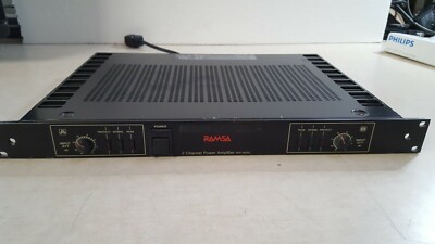 Ramsa 2 Channel Power Amp WP-9055 AS IS FOR PARTS | eBay