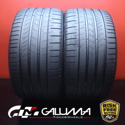 Set of 2 Tires LikeNEW Pirelli P Zero PZ4 305/30R21 305/30/21 3053021 ZR21 83108
