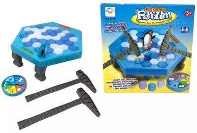 Pinguin Eis & Hungrige Schildkröte Familie Spiele Paket Spaß Indoor Aktivitäten für Kinder