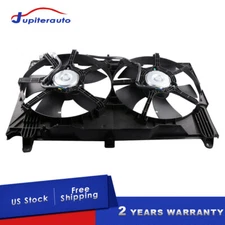 Dual Radiator Cooling Fan Assembly For 2003-06 Nissan 350Z 2003-07 Infiniti G35