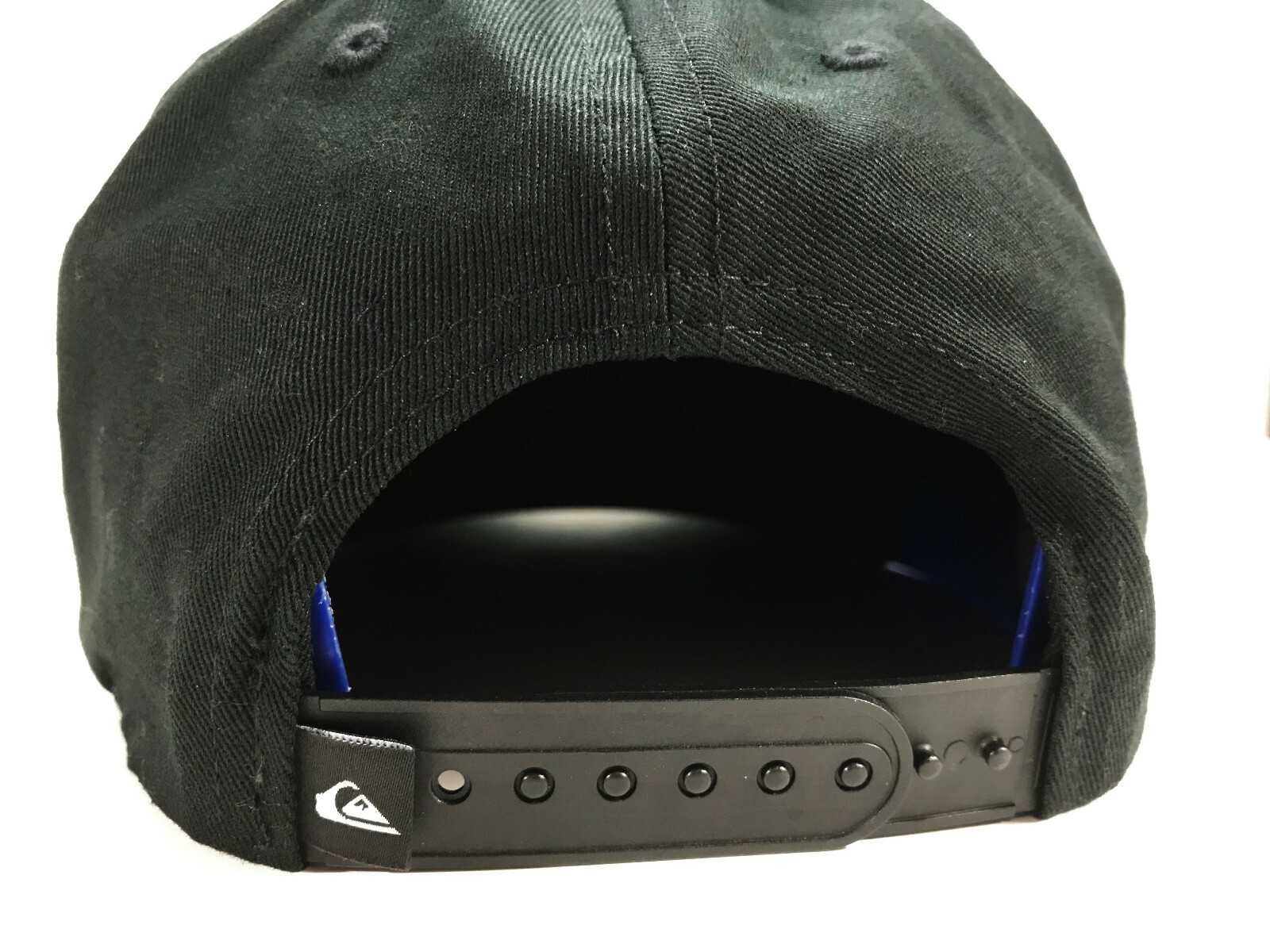 NWT QUICKSILVER Black Hat Strapback Adjustable Ba… - image 5