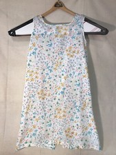 VTG Floral Night Gown Nighty Wmns Sleepwear Botanical Sz M/L V4788