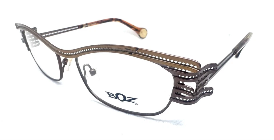 BOZ TATOO 9050 КОРИЧНЕВЫЙ ПОДЛИННЫЙ ОЧКИ ОПРАВА RX 52 17 129 ФРАНЦИЯ - Изображение 2 из 4