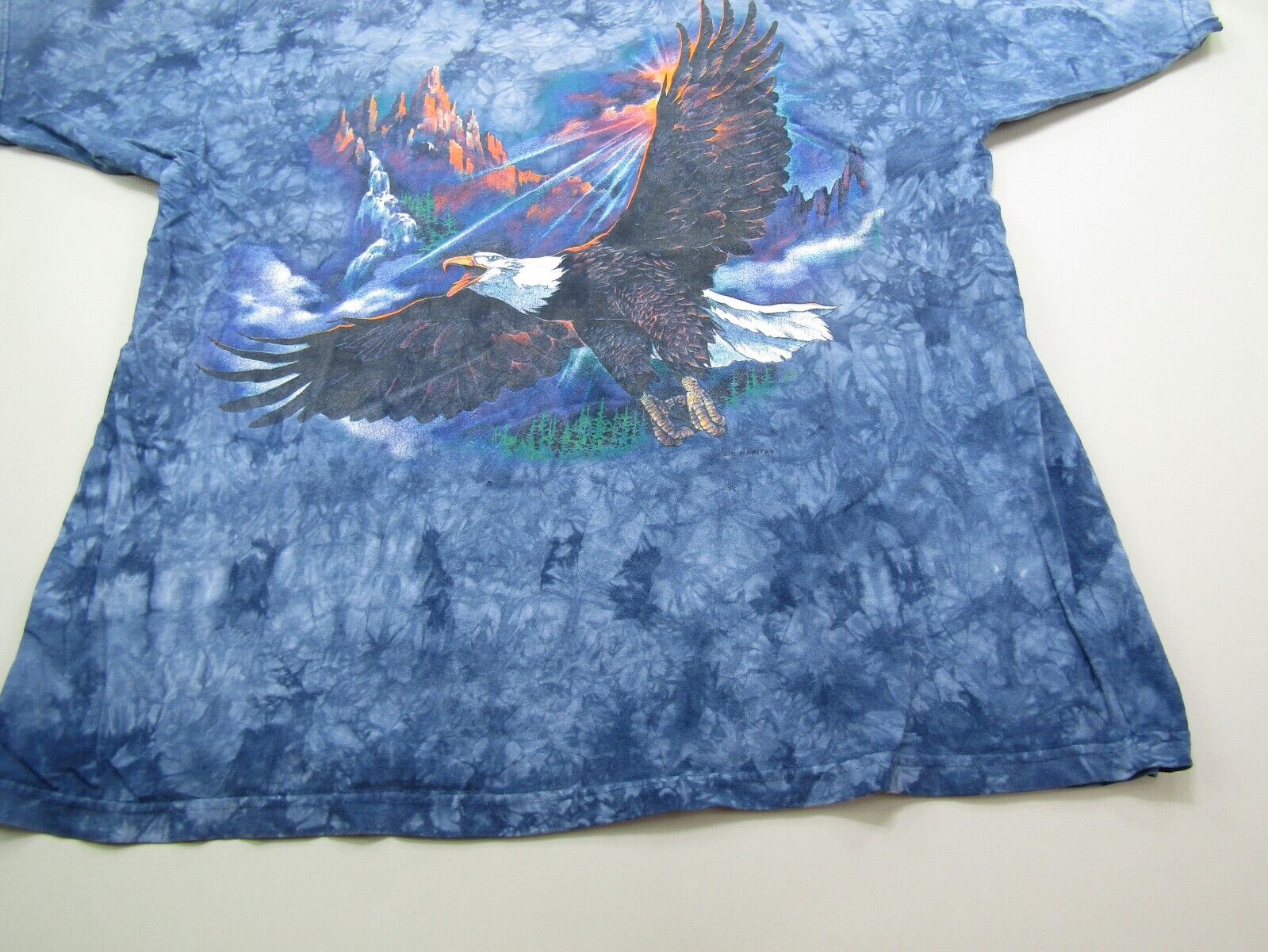 VTG Habitat Soaring Eagle T-Shirt Mens XXL Malted… - image 5