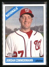 Jordan Zimmermann 2015 Topps Heritage #452 BASEBALL Card