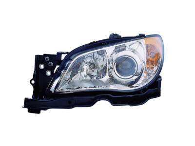 For Impreza 07 Hawk Eyes Head Light Lamp With Bulb L