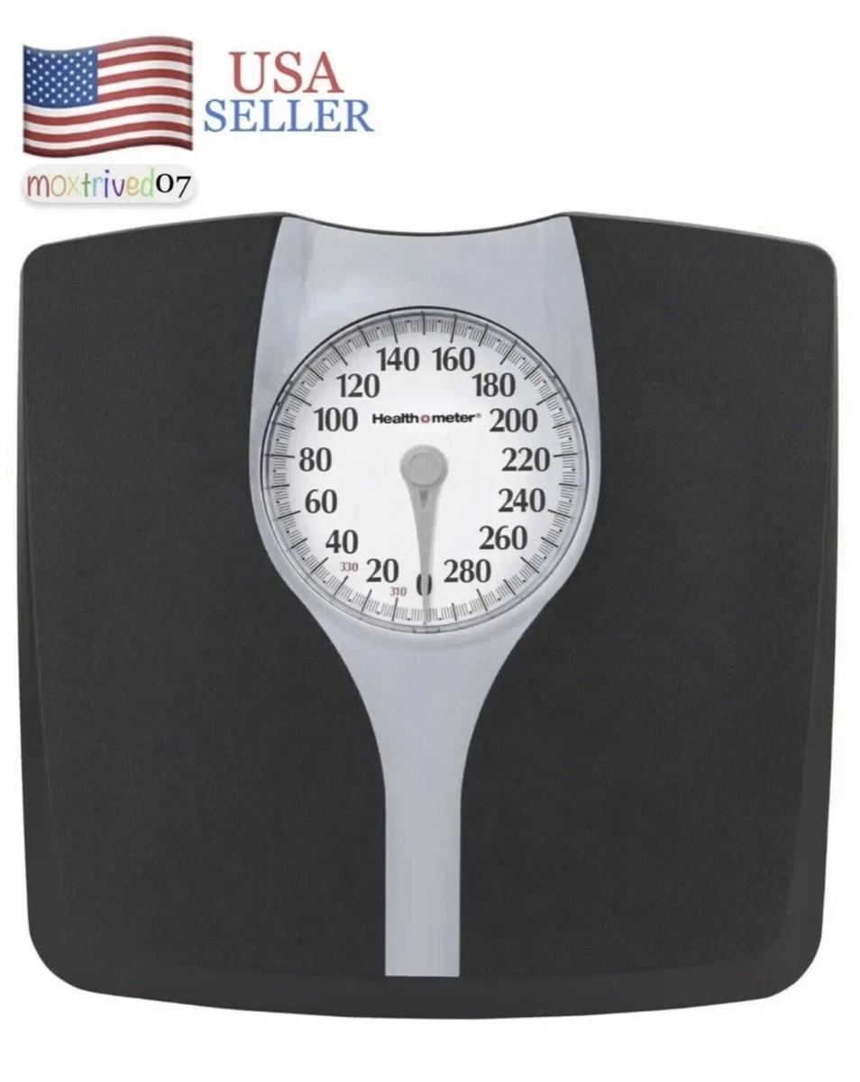 Health-o-Meter Full View Analog Dial Display Bathroom Scale Accurate to 330  lbs.