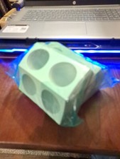 100 PCS CARDBOARD COIN HOLDERS Staple Coin Holder Display Clear Window Folder