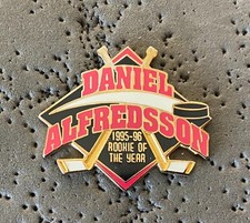 Ottawa Senators Daniel Alfredsson 1995-96 Rookie of the Year NHL Hockey Pin
