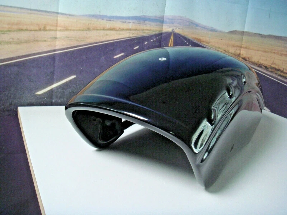 Harley XL Short Iron Rear Fender Fiberglass West Eagle 750-01080 04-06 10-17 X1 - Image 2 of 4