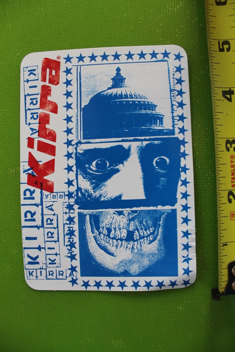 Kirra Clothing Skull USA AUS Beach Pac Sun OG Z36B Vintage