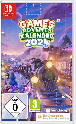 Adventskalender 2024 Nintendo Switch Games (Code in a