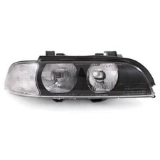 Scheinwerfer rechts für BMW 5er E39 Bj 95-00 H7+HB3 + Motor inkl. weißer Blinker