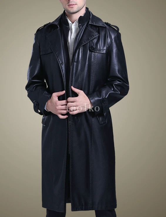 Fur lined shop overcoat mens