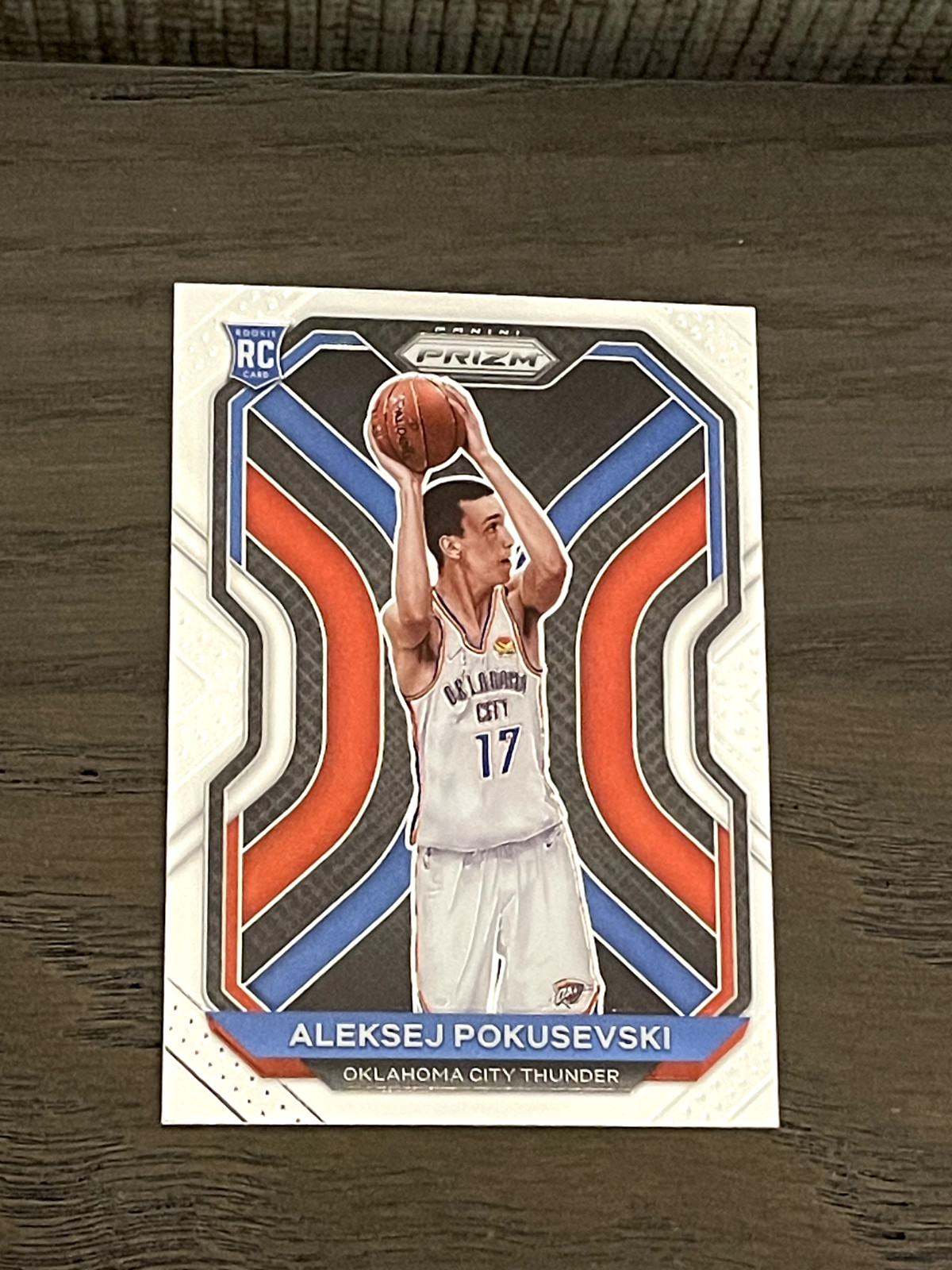 2020-21 Panini Prizm Aleksej Pokusevski #264 Oklahoma City Thunder