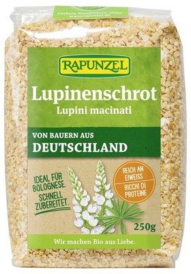 Rapunzel - Bio Lupinenschrot (6x250g) Bio Hülsenfrüchte Eiweiß Backen Kochen