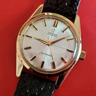 VINTAGE  1962  MEN  OMEGA  SEAMASTER  CAL 552   AUTOMATIC  DATE  GOLD/SS  CLEAN