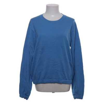 Closed, Strickpullover, Größe: L, Blau, Wolle, Einfarbig, Feinstrick, Damen #swt