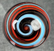 Contemporary Marble Gold Lutz Beautiful Corkscrew 1 1/2 Inches B9