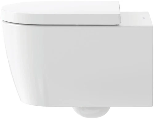 Duravit ME by Starck Wand-WC, 570x370x360mm, Tiefspüler, geschlossener Spülrand, - Bild 6 von 10