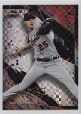 2024 Topps Finest Uncommon Checkerboard Refractor Matt Manning #142 06y2