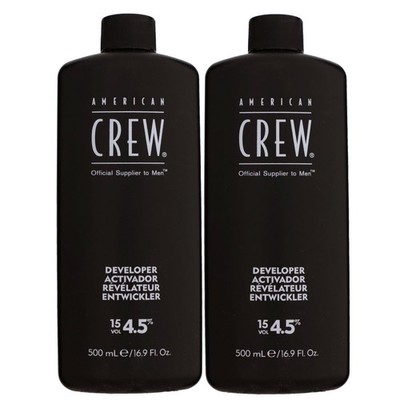 American Crew Precision Blend Developer 15 Vol 4,5 % 2 x 500 ml Peroxid Set