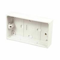 OberfläChenmontage Unterputzdose Pattress Box 2 Fach 25Mm