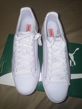 PUMA Clyde Stitch Sneakers White Size 12 M