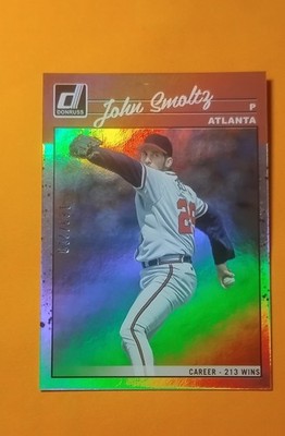 2023 Panini Donruss - Retro 1990 John Smoltz #265 Career Stat Line /213