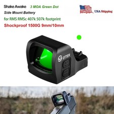 OTTER 3 MOA Green Dot Reflex Sight for RMSc Cut G43X MOS P365XL METE SFX Hellcat