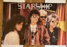 Starship Poster Band Shot Jefferson Airplane. Grunt RCA Promotional 24x36Vintage
