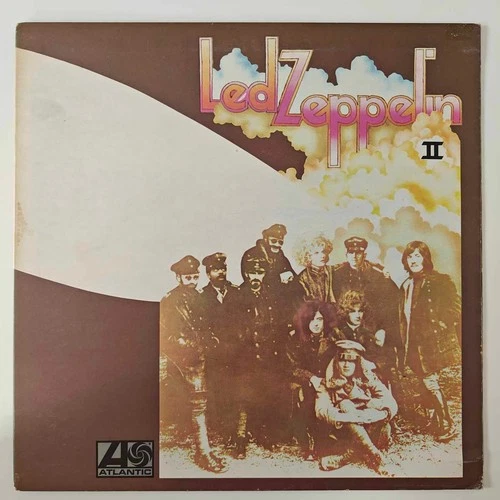 Led Zeppelin - Led Zeppelin II    UK , 1969  2nd press, misprint, red/plum