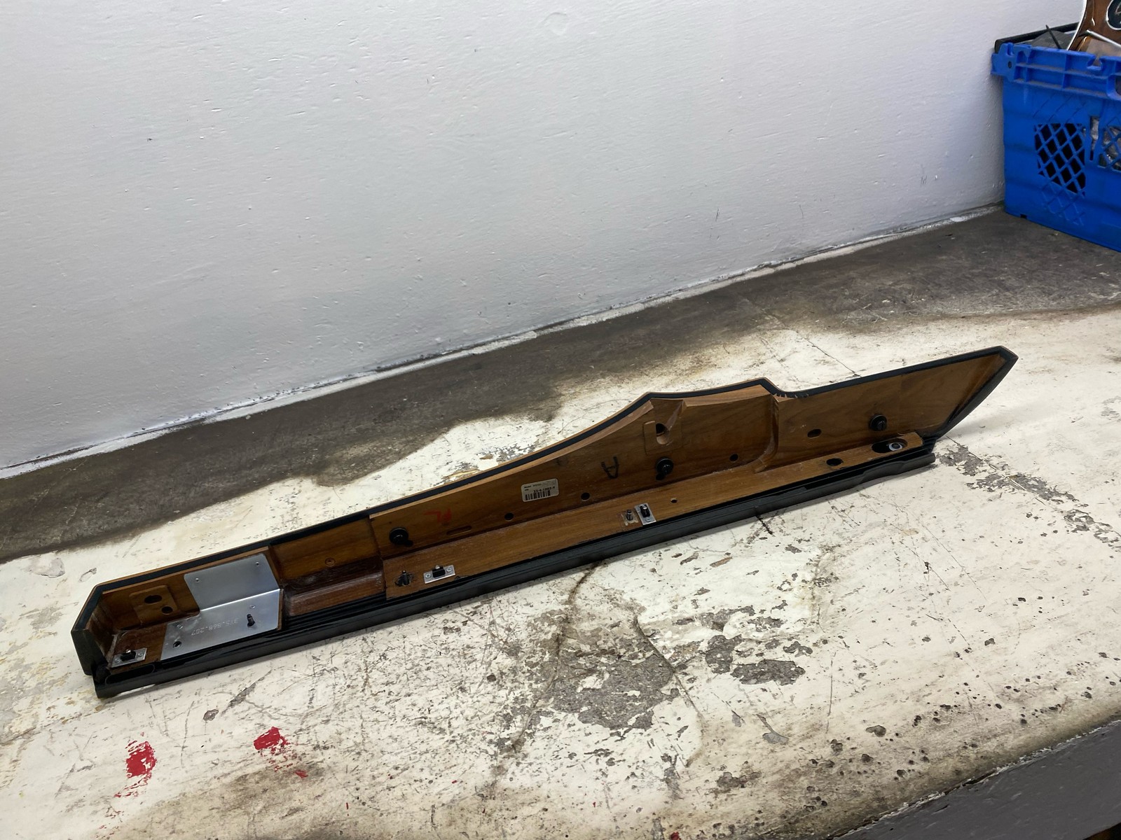 2010-2020 BENTLEY MULSANNE OEM FRONT LEFT DOOR WOOD TRIM COVER PANEL 3Y5868207