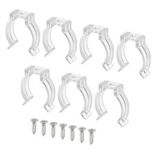 20pcs T8 LED Light Bulbs Clips Fluorescent Tube Fixture Holder Plastic Clamps