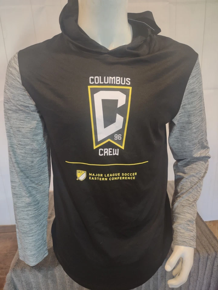 Sudadera con capucha ligera para hombre Columbus Crew 96 Major League Soccer Eastern Conference M nueva con etiquetas Foto 2 de 4