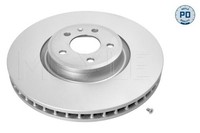 2X Meyle 183 521 0074/PD Bremsscheibe Vorne L/R Passt Zu: Audi A4 Allroad B9, A4