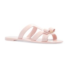 Salvatore Ferragamo LYLIA J Mule Sandals Baby Pink 0755970 48938244